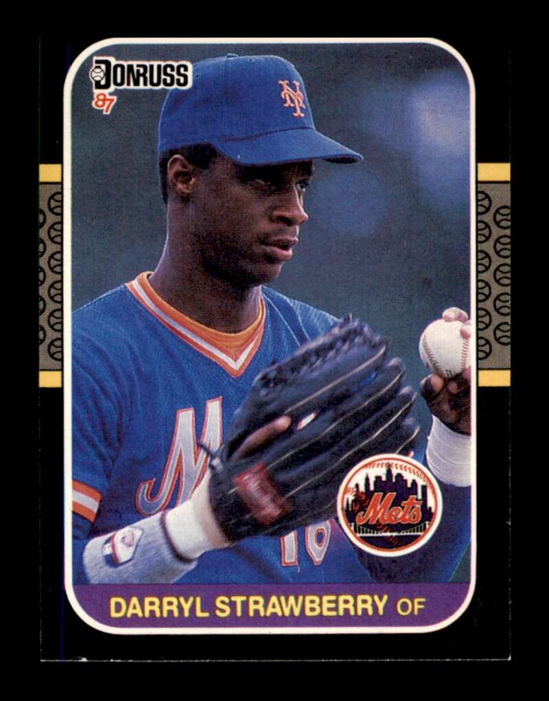 Load image into Gallery viewer, 1987 Donruss Darryl Strawberry #118 New York Mets Image 1
