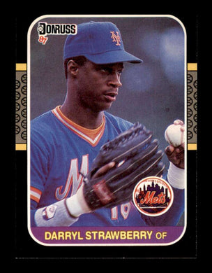 1987 Donruss Darryl Strawberry 