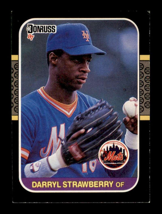 1987 Donruss Darryl Strawberry 