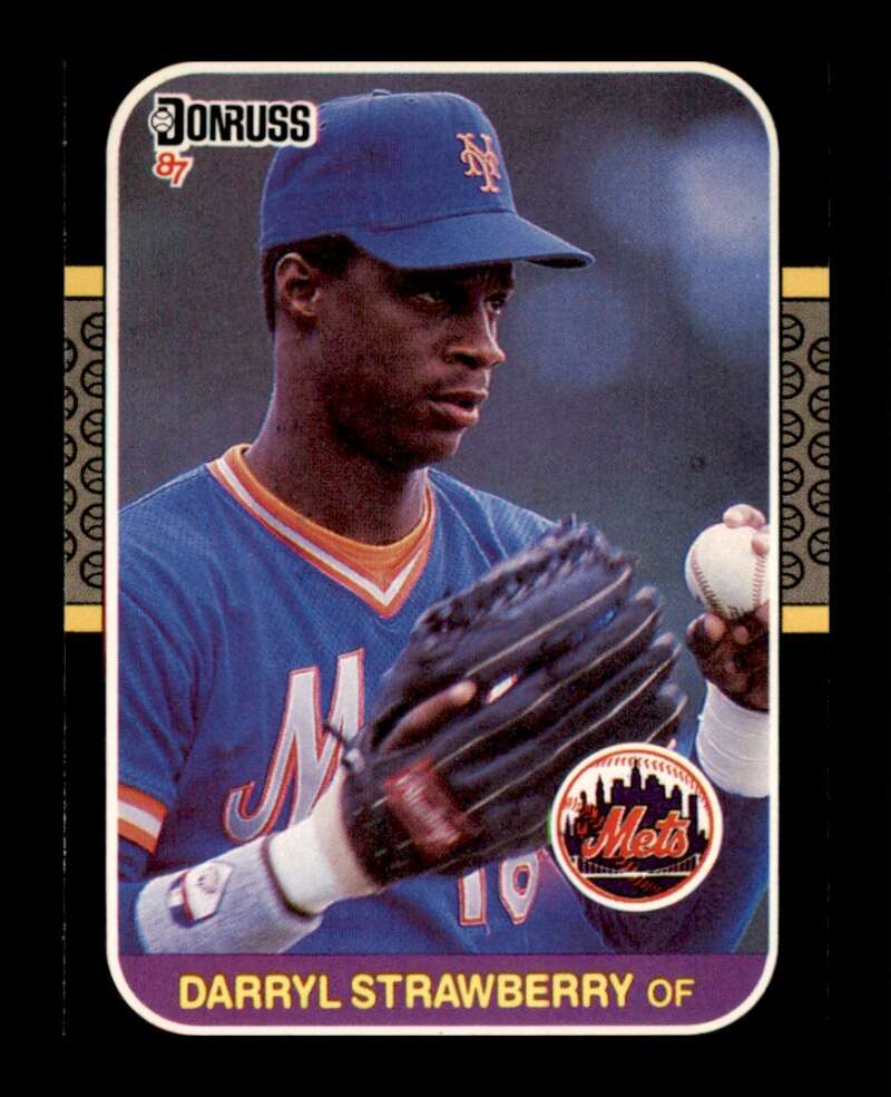 Load image into Gallery viewer, 1987 Donruss Darryl Strawberry #118 New York Mets Image 1
