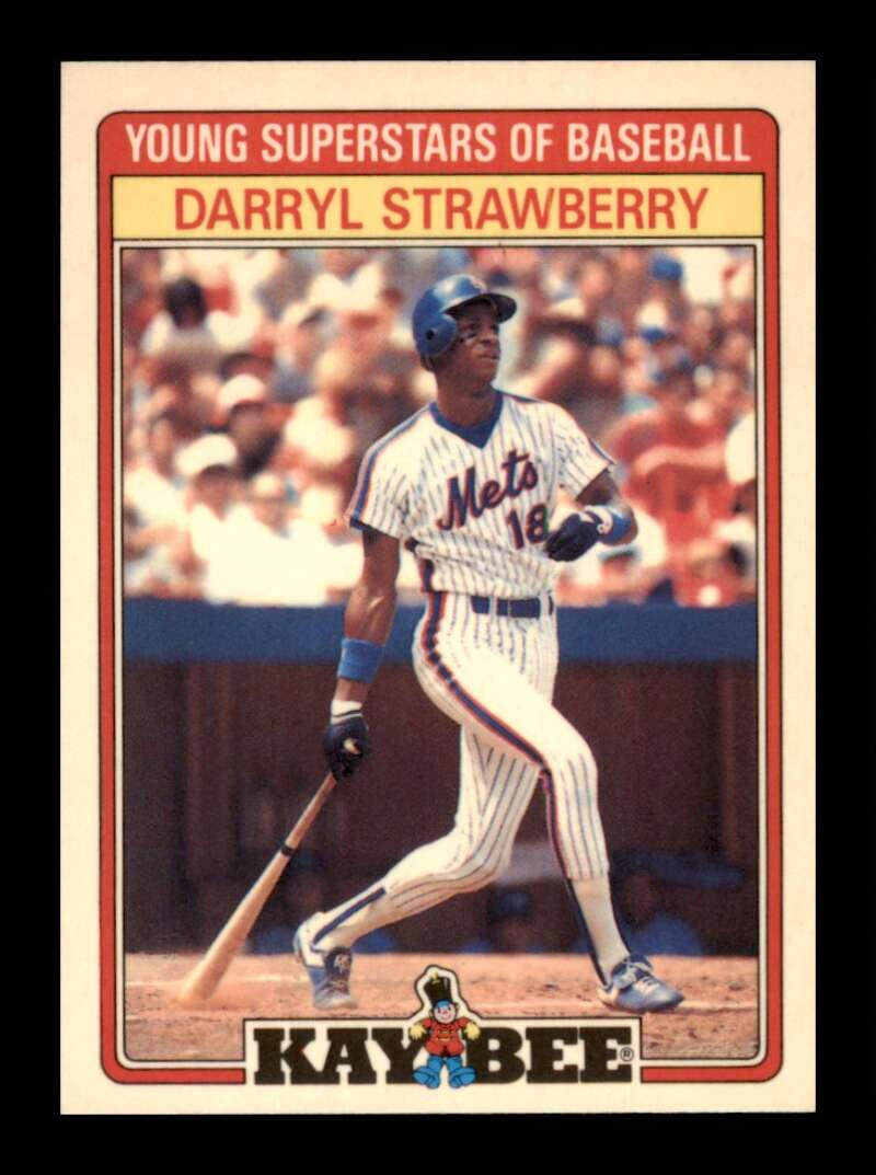 Load image into Gallery viewer, 1986 Topps Kay-Bee Young Superstars of Baseball Darryl Strawberry #31  Image 1
