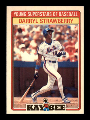 1986 Topps Kay-Bee Young Superstars of Baseball Darryl Strawberry 