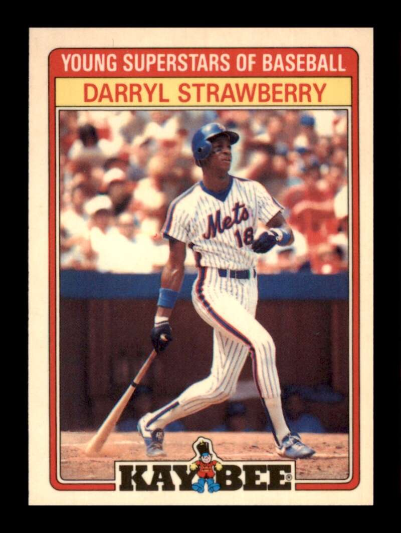 Load image into Gallery viewer, 1986 Topps Kay-Bee Young Superstars of Baseball Darryl Strawberry #31  Image 1
