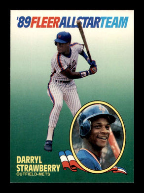 1989 Fleer All Stars Darryl Strawberry 