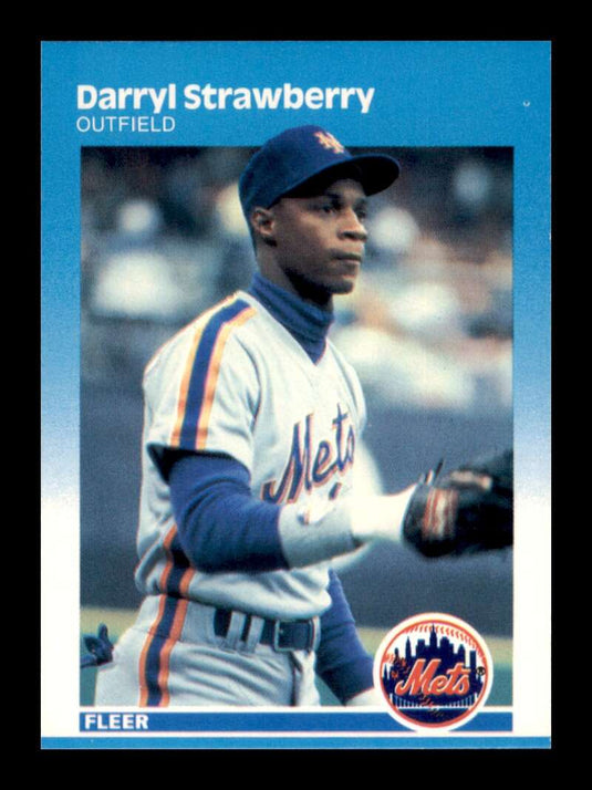 1987 Fleer Darryl Strawberry 