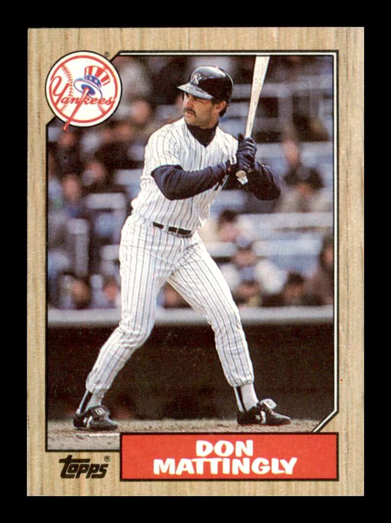 Load image into Gallery viewer, 1987 Topps Don Mattingly #500 New York Yankees Image 1
