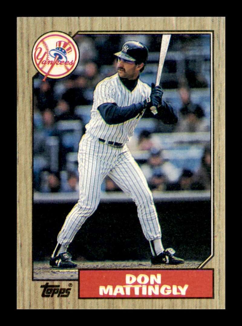 Load image into Gallery viewer, 1987 Topps Don Mattingly #500 New York Yankees Image 1
