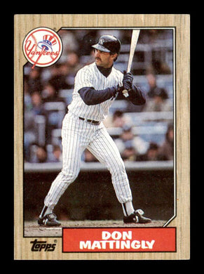 1987 Topps Don Mattingly 