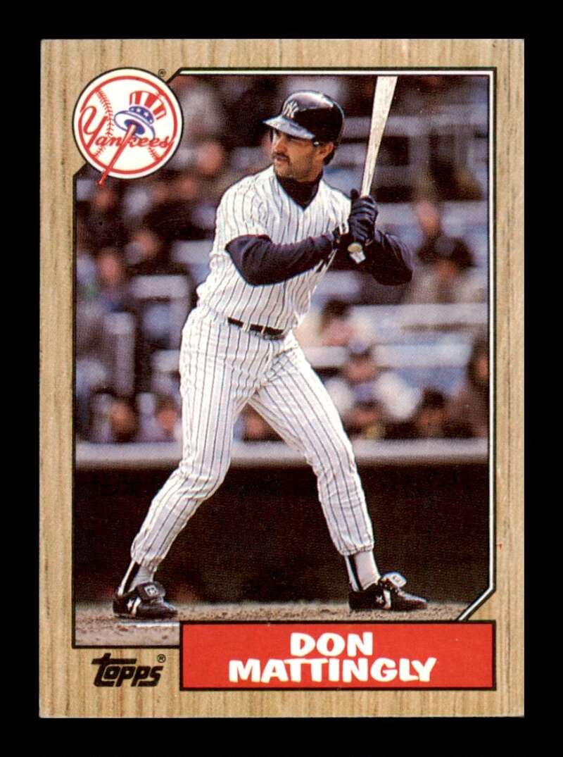 Load image into Gallery viewer, 1987 Topps Don Mattingly #500 New York Yankees Image 1
