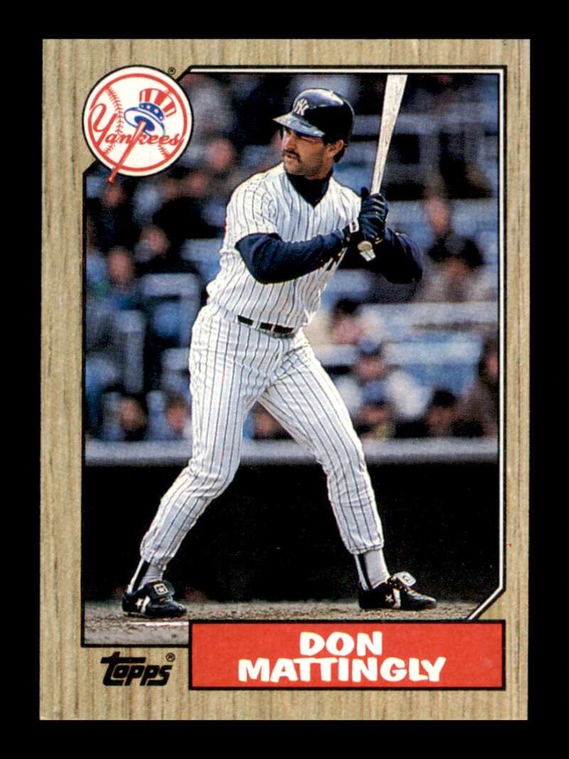 Load image into Gallery viewer, 1987 Topps Don Mattingly #500 New York Yankees Image 1
