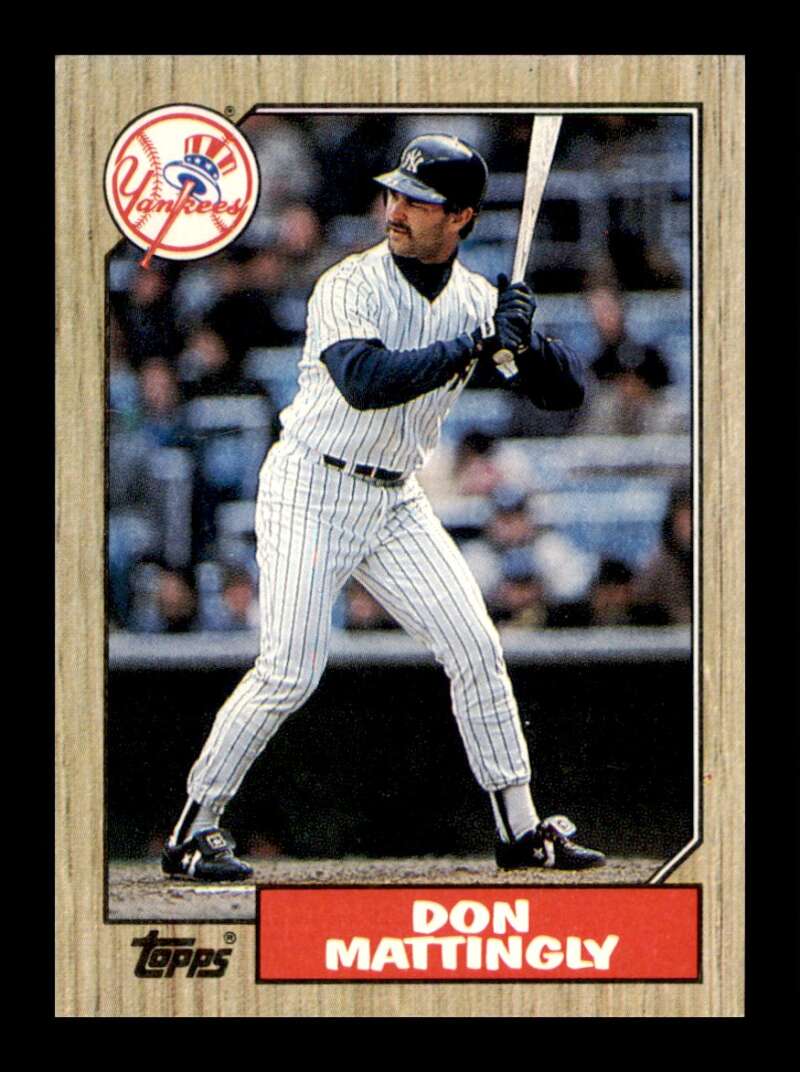 Load image into Gallery viewer, 1987 Topps Don Mattingly #500 New York Yankees Image 1
