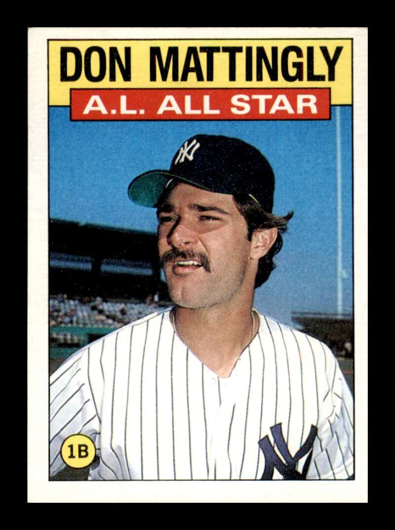 Load image into Gallery viewer, 1986 Topps Don Mattingly #712 New York Yankees Image 1
