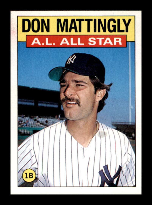 1986 Topps Don Mattingly