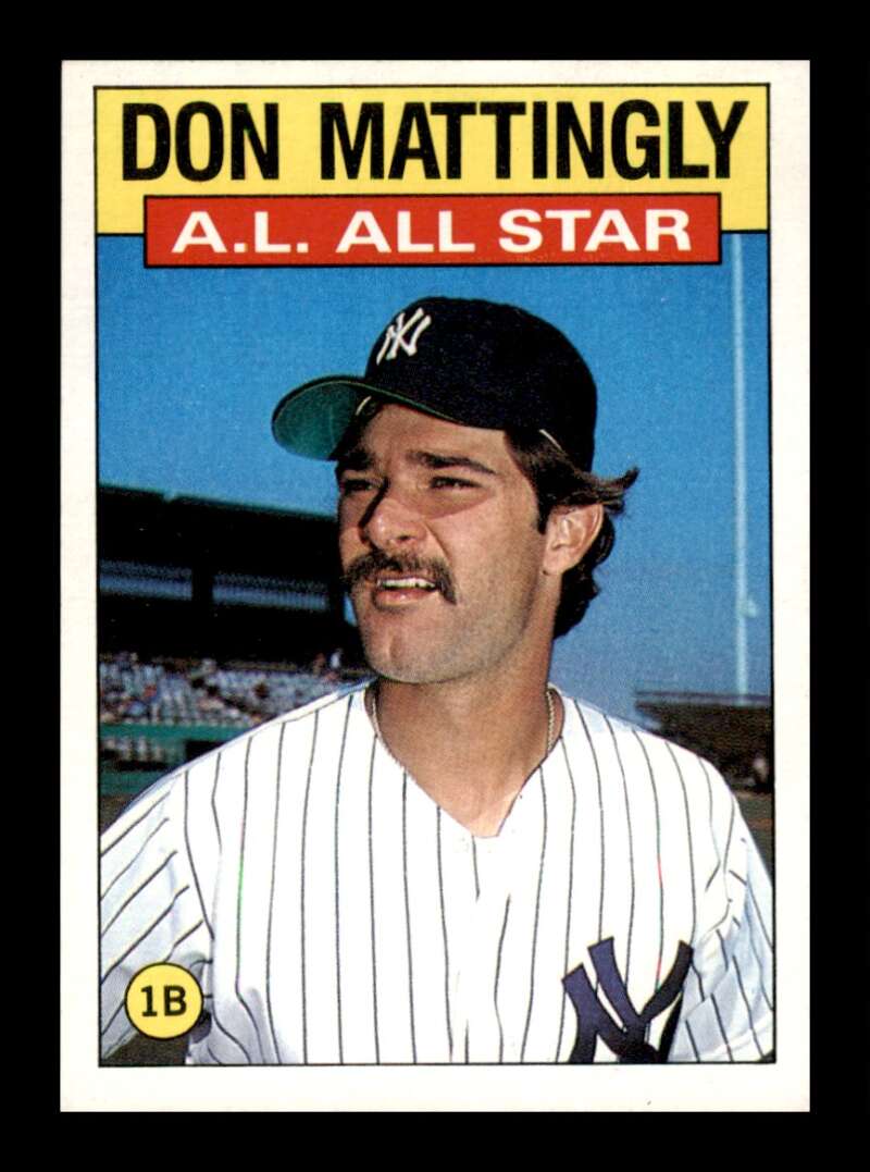 Load image into Gallery viewer, 1986 Topps Don Mattingly #712 New York Yankees Image 1
