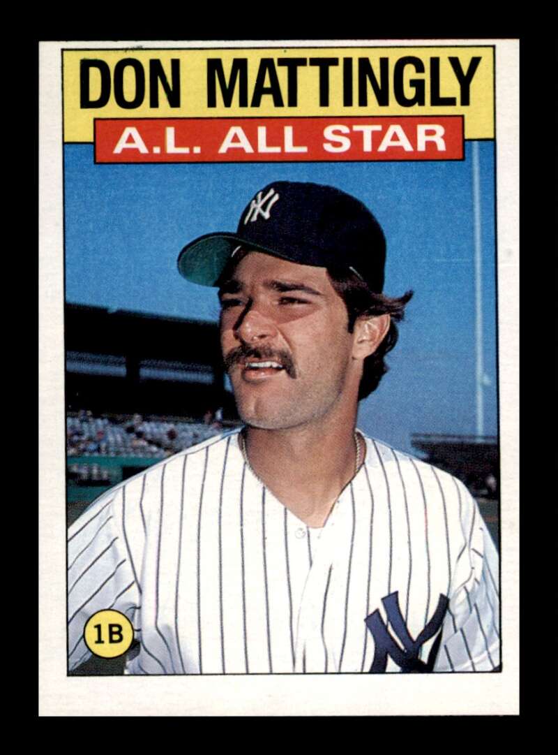 Load image into Gallery viewer, 1986 Topps Don Mattingly #712 New York Yankees Image 1
