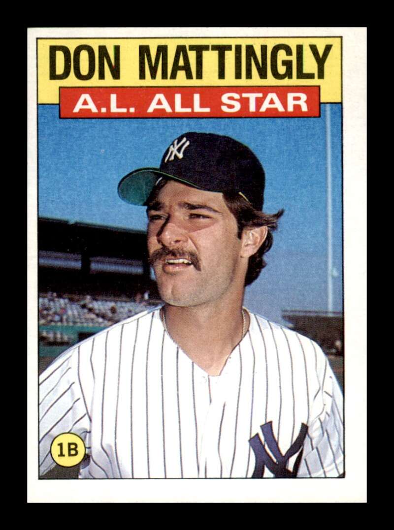 Load image into Gallery viewer, 1986 Topps Don Mattingly #712 New York Yankees Image 1
