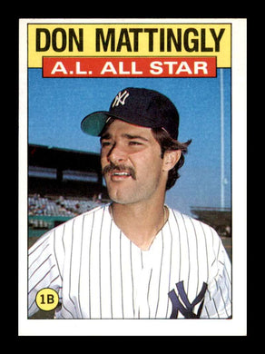 1986 Topps Don Mattingly 