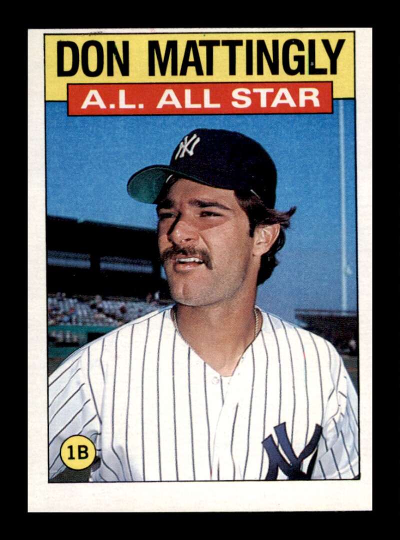 Load image into Gallery viewer, 1986 Topps Don Mattingly #712 New York Yankees Image 1
