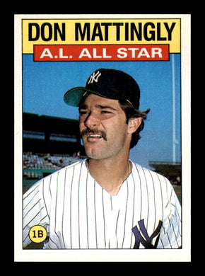 1986 Topps Don Mattingly 