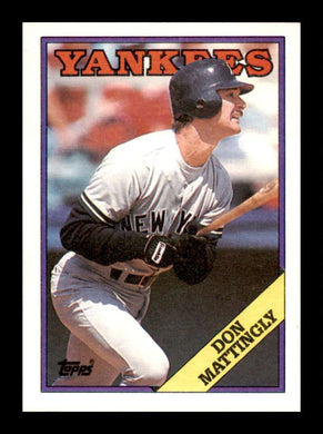 1988 Topps Don Mattingly 