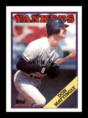 1988 Topps Don Mattingly 