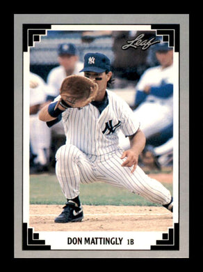 1991 Leaf Don Mattingly 