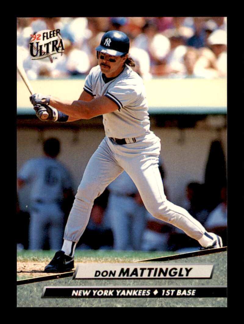 Load image into Gallery viewer, 1992 Fleer Ultra Don Mattingly #105 New York Yankees Image 1
