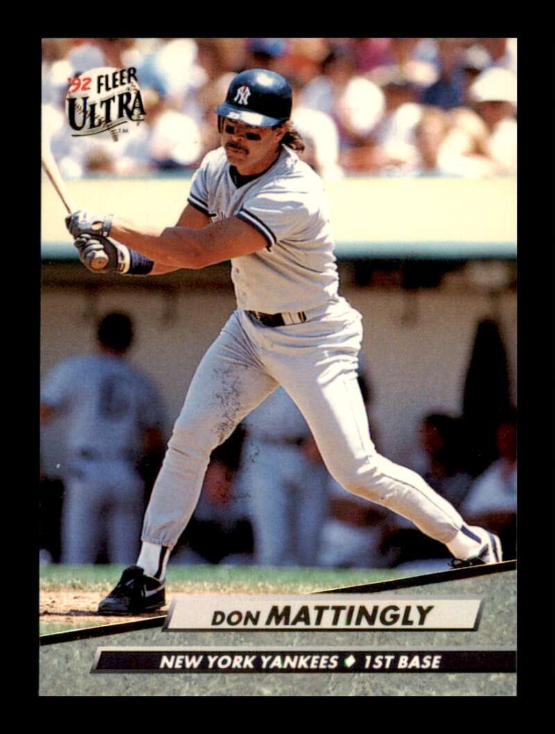 Load image into Gallery viewer, 1992 Fleer Ultra Don Mattingly #105 New York Yankees Image 1
