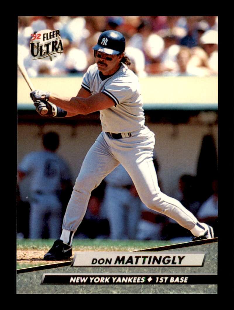 Load image into Gallery viewer, 1992 Fleer Ultra Don Mattingly #105 New York Yankees Image 1
