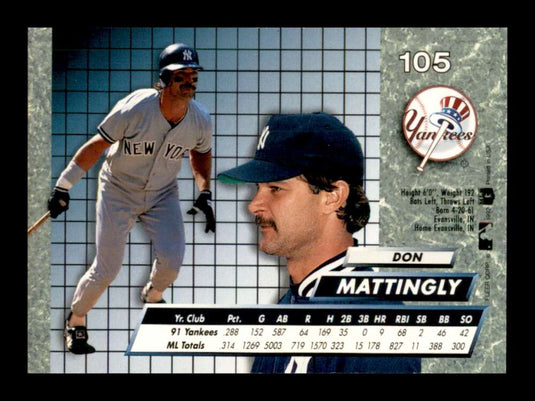 1992 Fleer Ultra Don Mattingly 