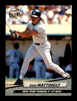 1992 Fleer Ultra Don Mattingly 