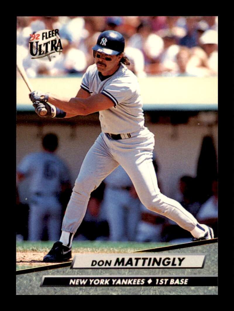 Load image into Gallery viewer, 1992 Fleer Ultra Don Mattingly #105 New York Yankees Image 1
