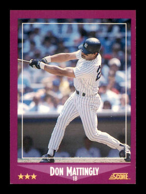 1988 Score Don Mattingly 