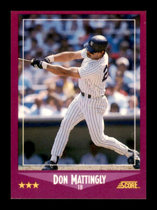 1988 Score Don Mattingly