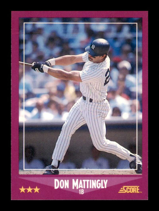 1988 Score Don Mattingly 