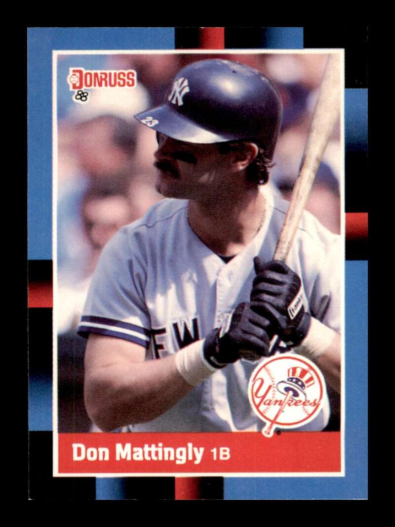 Load image into Gallery viewer, 1988 Donruss Don Mattingly #217 New York Yankees Image 1
