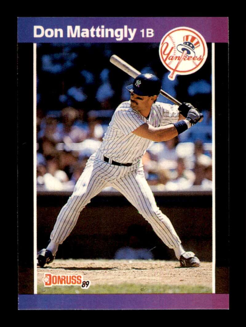 Load image into Gallery viewer, 1989 Donruss Don Mattingly #74 New York Yankees Image 1
