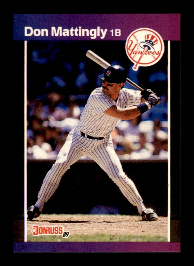 Load image into Gallery viewer, 1989 Donruss Don Mattingly #74 New York Yankees Image 1
