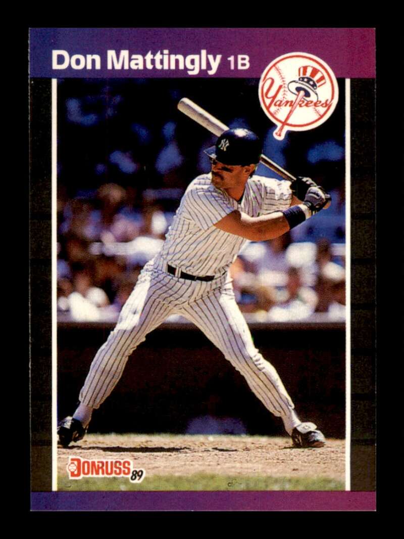 Load image into Gallery viewer, 1989 Donruss Don Mattingly #74 New York Yankees Image 1
