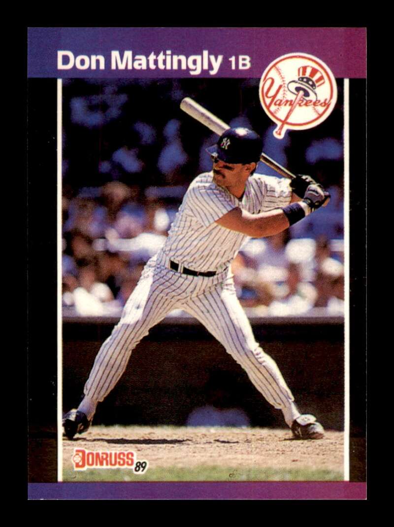 Load image into Gallery viewer, 1989 Donruss Don Mattingly #74 New York Yankees Image 1
