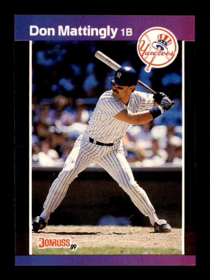 Load image into Gallery viewer, 1989 Donruss Don Mattingly #74 New York Yankees Image 1
