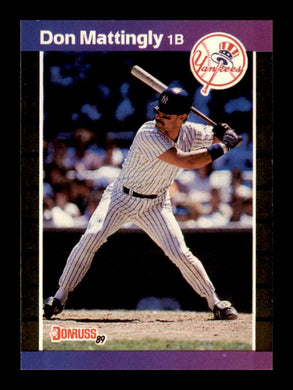 1989 Donruss Don Mattingly 