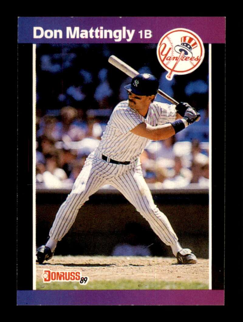 Load image into Gallery viewer, 1989 Donruss Don Mattingly #74 New York Yankees Image 1
