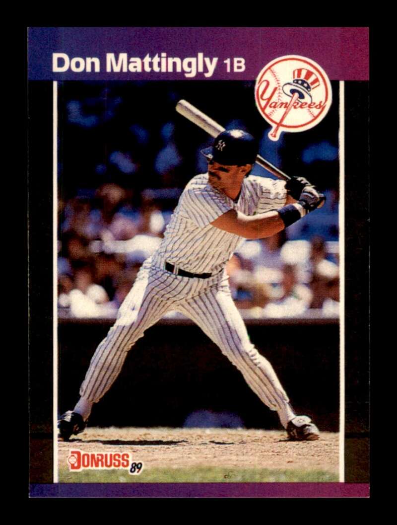 Load image into Gallery viewer, 1989 Donruss Don Mattingly #74 New York Yankees Image 1
