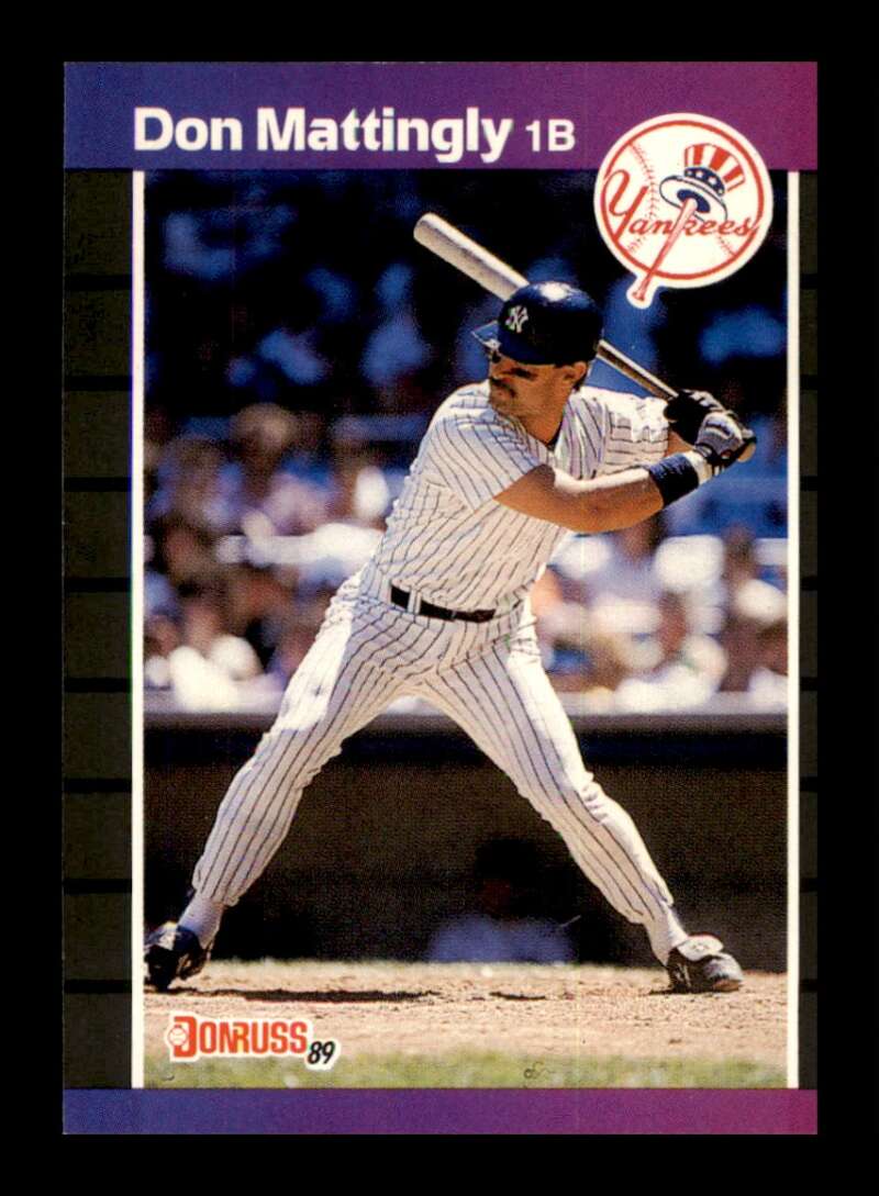 Load image into Gallery viewer, 1989 Donruss Don Mattingly #74 New York Yankees Image 1
