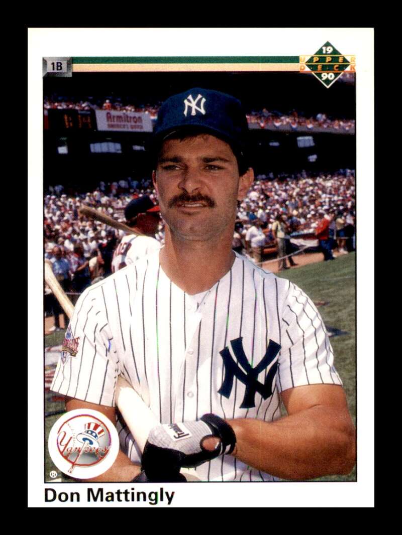 Load image into Gallery viewer, 1990 Upper Deck Don Mattingly #191 New York Yankees Image 1
