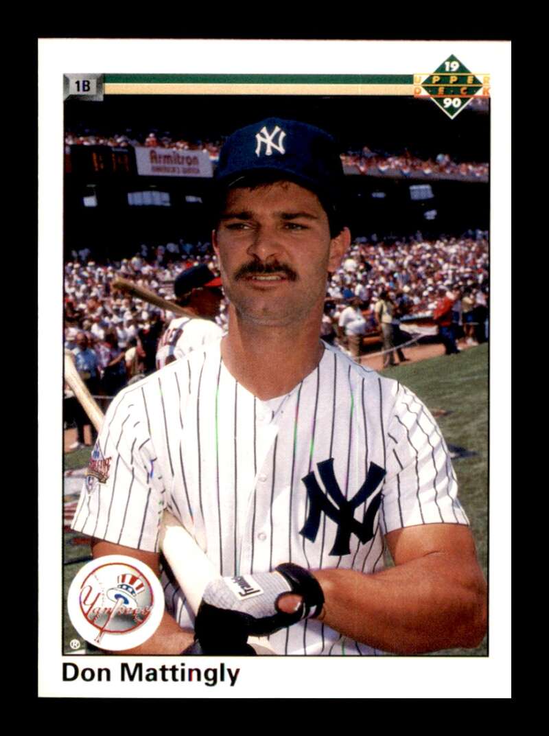 Load image into Gallery viewer, 1990 Upper Deck Don Mattingly #191 New York Yankees Image 1
