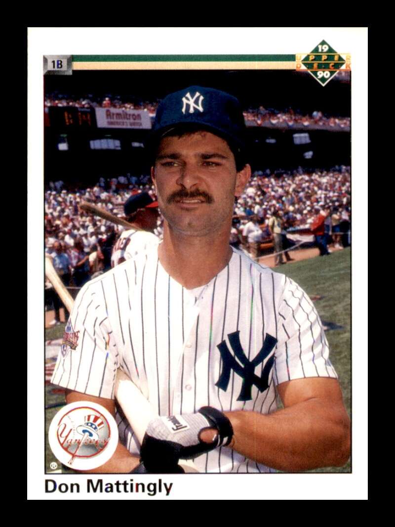 Load image into Gallery viewer, 1990 Upper Deck Don Mattingly #191 New York Yankees Image 1
