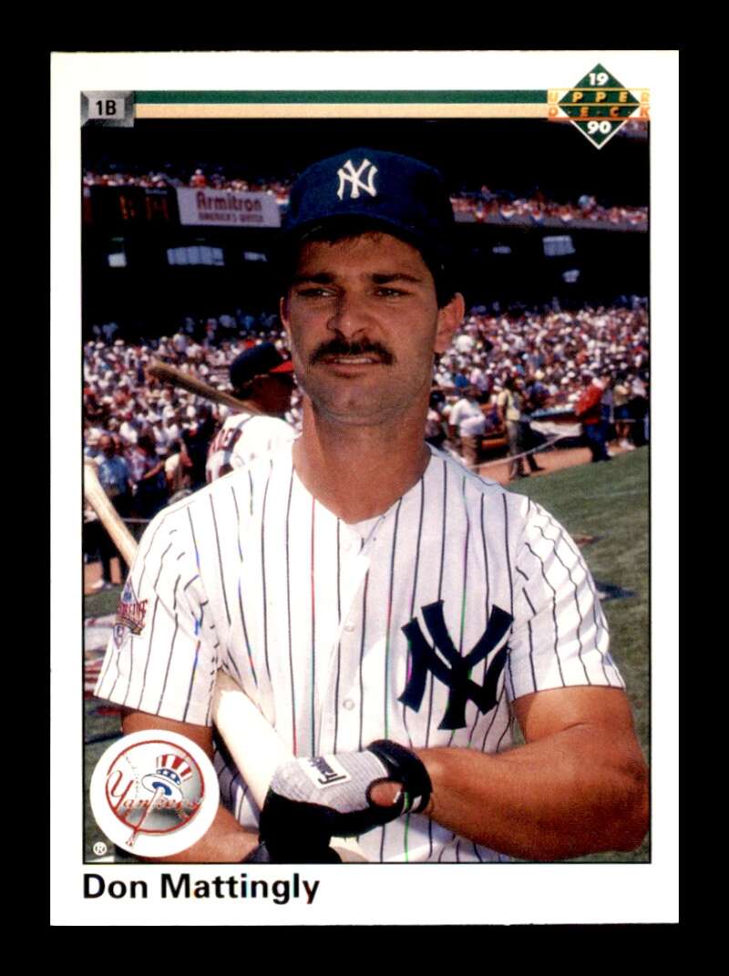 Load image into Gallery viewer, 1990 Upper Deck Don Mattingly #191 New York Yankees Image 1
