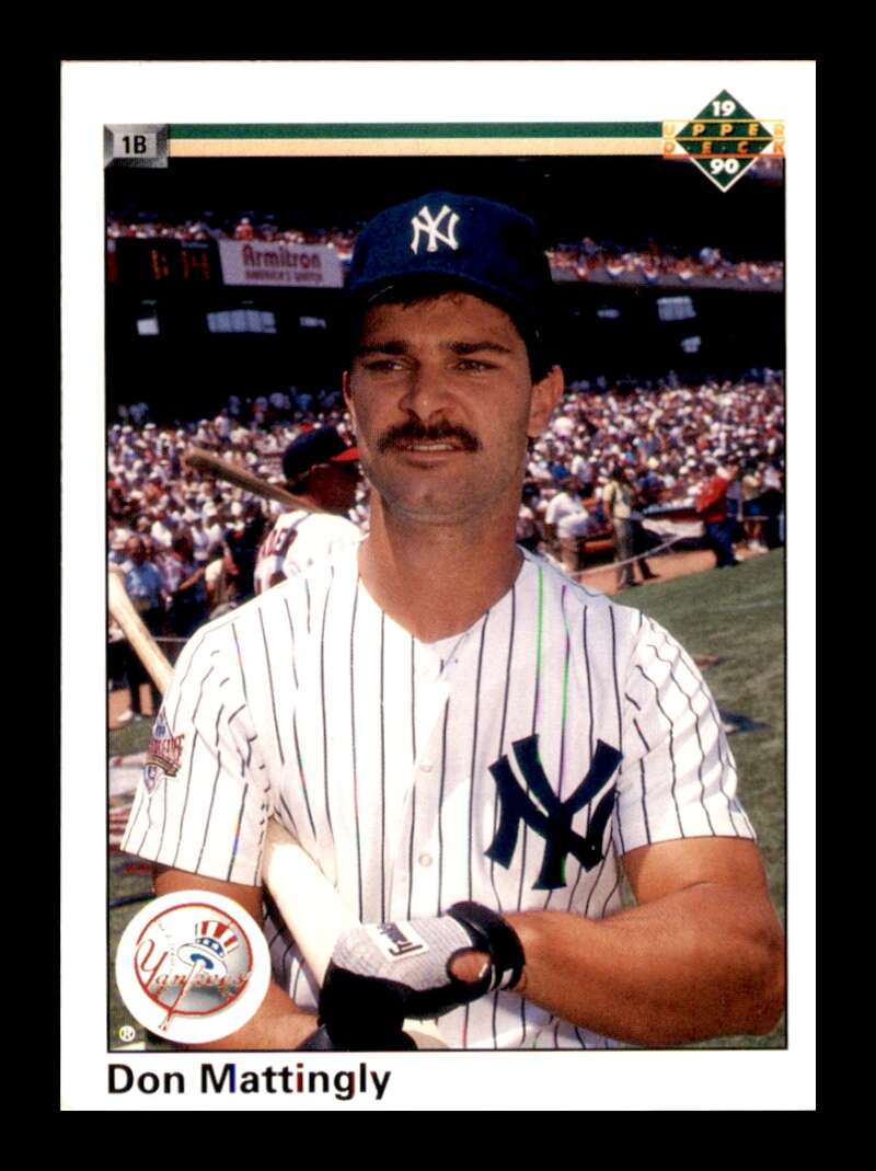 Load image into Gallery viewer, 1990 Upper Deck Don Mattingly #191 New York Yankees Image 1
